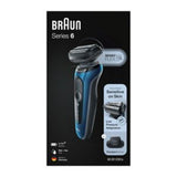 Boots Braun Series 6 Electric Shaver with Precision Trimmer Blue 60-B1200s- Buy online at McGrocer