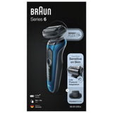 Braun Series 6 electric shaver precision trimmer blue - British product