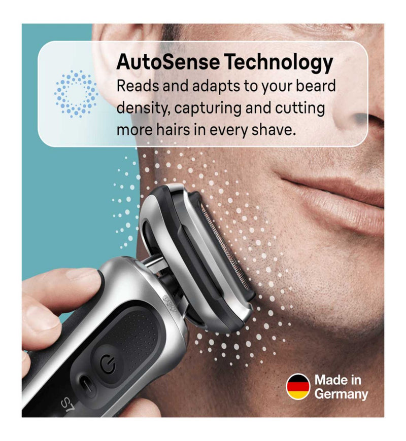 Braun Series 7 Electric Shaver Silver - British product