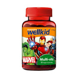 Boots Vitabiotics Wellkid Marvel Multi-vits Strawberry Multivitamin Soft Jellies 50- Buy online at McGrocer