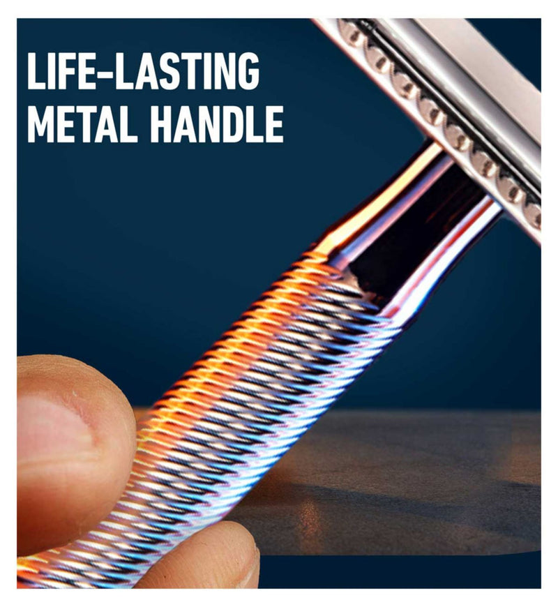 King C. Gillette razor blade refills 10 pack, imported from the UK