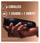 King C. Gillette Cordless Beard Trimmer Kit 3 Combs, UK version