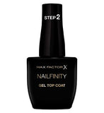 Max Factor Nailfinity Gel top coat 12g, imported from the UK