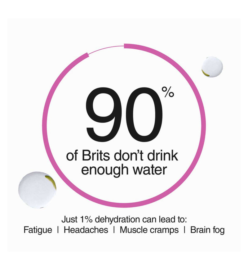 Phizz Apple Blackcurrant Electrolyte Tablets 20, imported from the UK