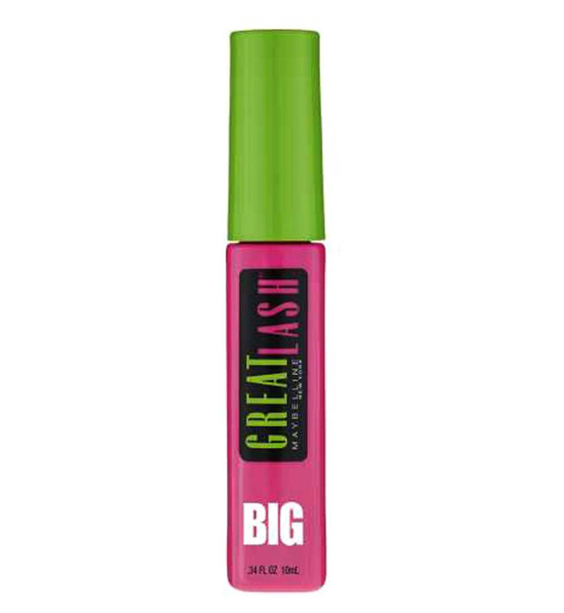 Maybelline Great Lash mascara Blackest Black, imported from the UK