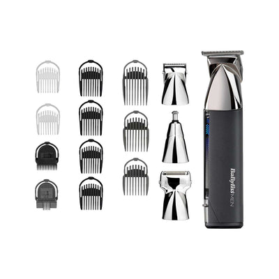 Boots BaByliss Super-X Metal Series 15-in-1 Cordless Multi Trimmer Chrome- Buy online at McGrocer