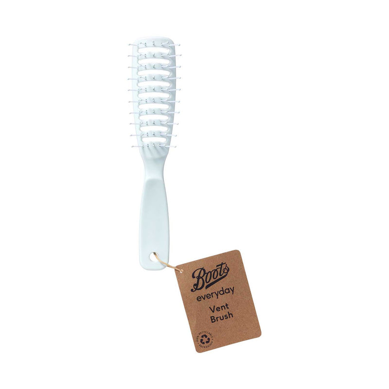 Boots Basics vented plastic hair brush - British brand product