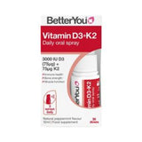 Boots BetterYou Vitamin D3 plus K2 Oral Spray Peppermint 12ml- Buy online at McGrocer