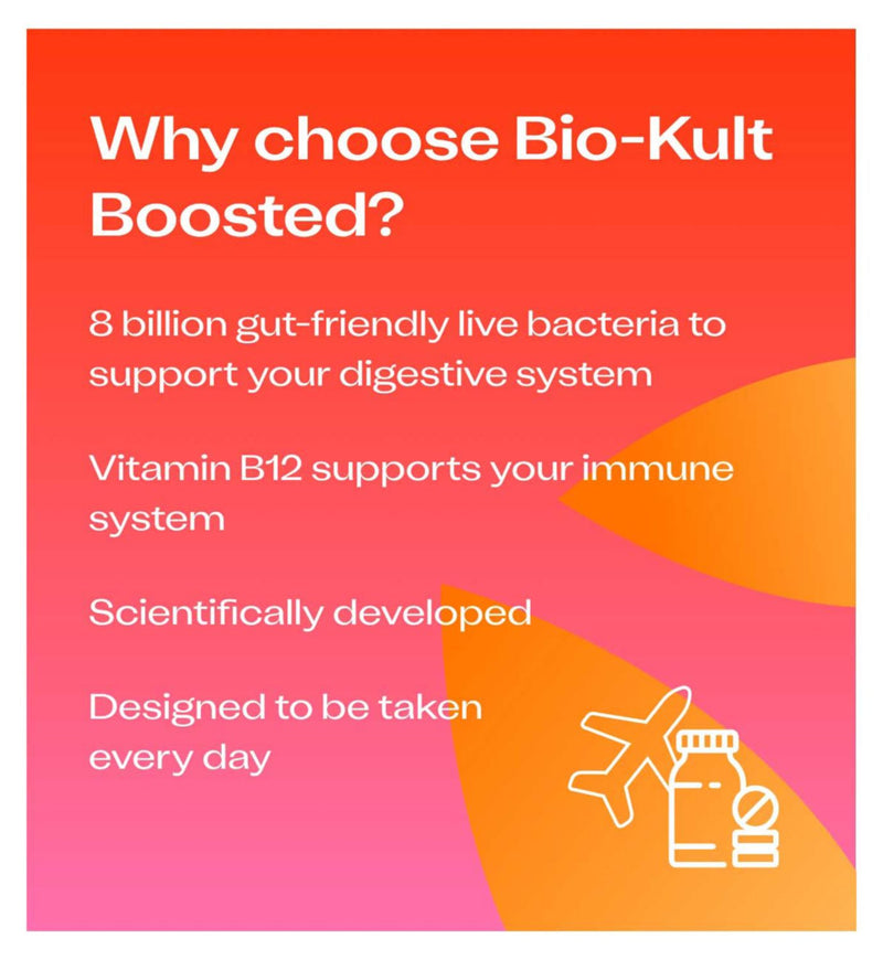 Bio-Kult Probiotic Capsules Boosted Extra Strength 30 Capsules - British product
