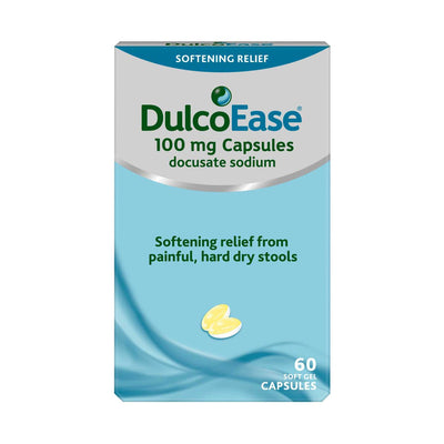 Boots DulcoEase 100 mg Stool Softener Soft Gel Capsules, 60 Count- Buy online at McGrocer