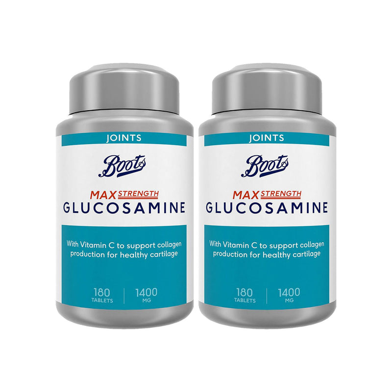 Boots max strength glucosamine bundle 360 tablets - British product