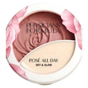 Boots Physicians Formula Rosé All Day Set & Glow Brightening Rose Illuminating Setting Powder 8.3g- Buy online at McGrocer