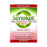Senokot Max Strength laxative tablets 10 pack, imported from the UK