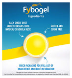 Fybogel Hi-Fibre Lemon 10 sachets for constipation relief - British product
