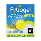 Fybogel Hi-Fibre Lemon 10 sachets for constipation relief - British product