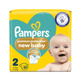 Pampers Premium Protection Nappies Size 2 31 Count, imported from the UK