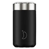 Boots Chilly's Reuse Food Pot Mono Black Insulated Food Container 500ml- Buy online at McGrocer