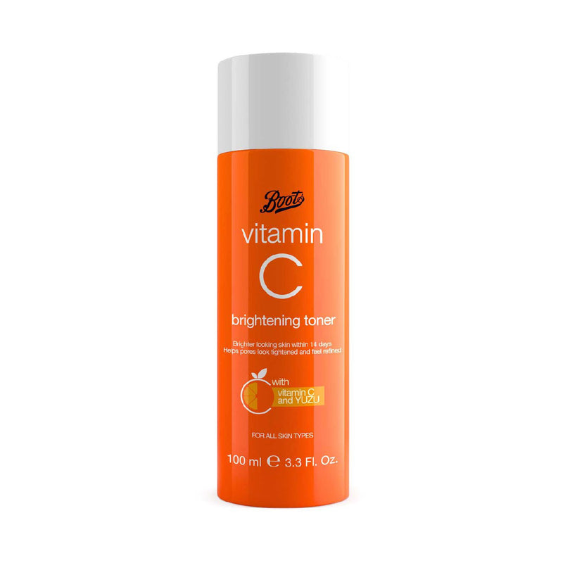 Boots Vitamin C Toner Yuzu Extract 100ml - British product