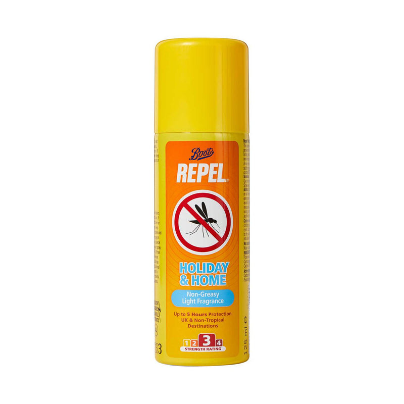 Boots Repel insect repellent aerosol 125ml, imported from the UK