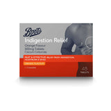 Boots Indigestion Relief orange flavour tablets 500mg 48 tablets, UK version
