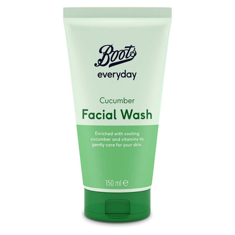 Boots Everyday Cucumber Face Wash 150ml - British product