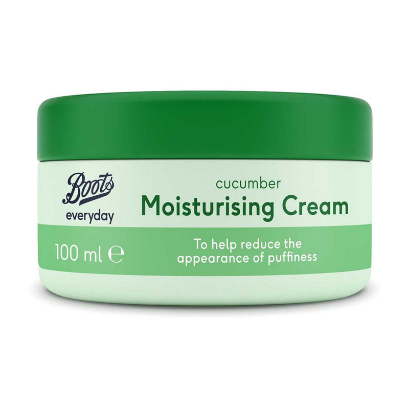Boots Everyday Cucumber Moisturising Cream 100ml - British product