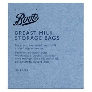 Boots Muttermilchbeutel 30er Packung - Britisches Produkt