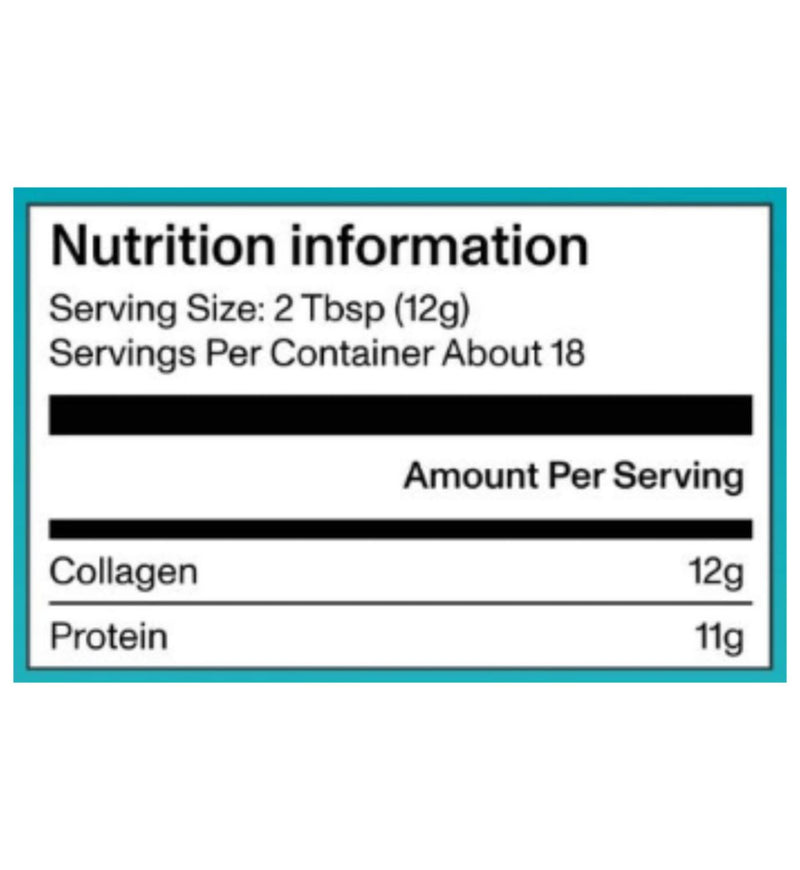 Vital Proteins marine collagen powder unflavoured 221g, imported from the UK