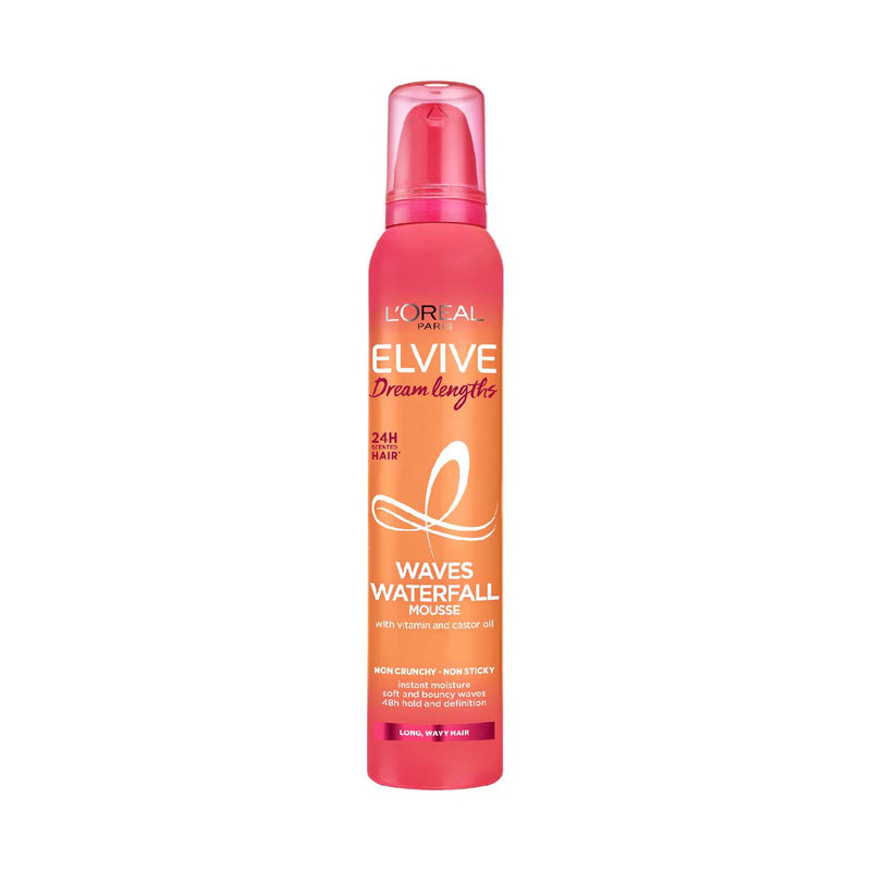 L'Oreal Paris Elvive Dream Lengths Waterfall Mousse 200ml , UK version