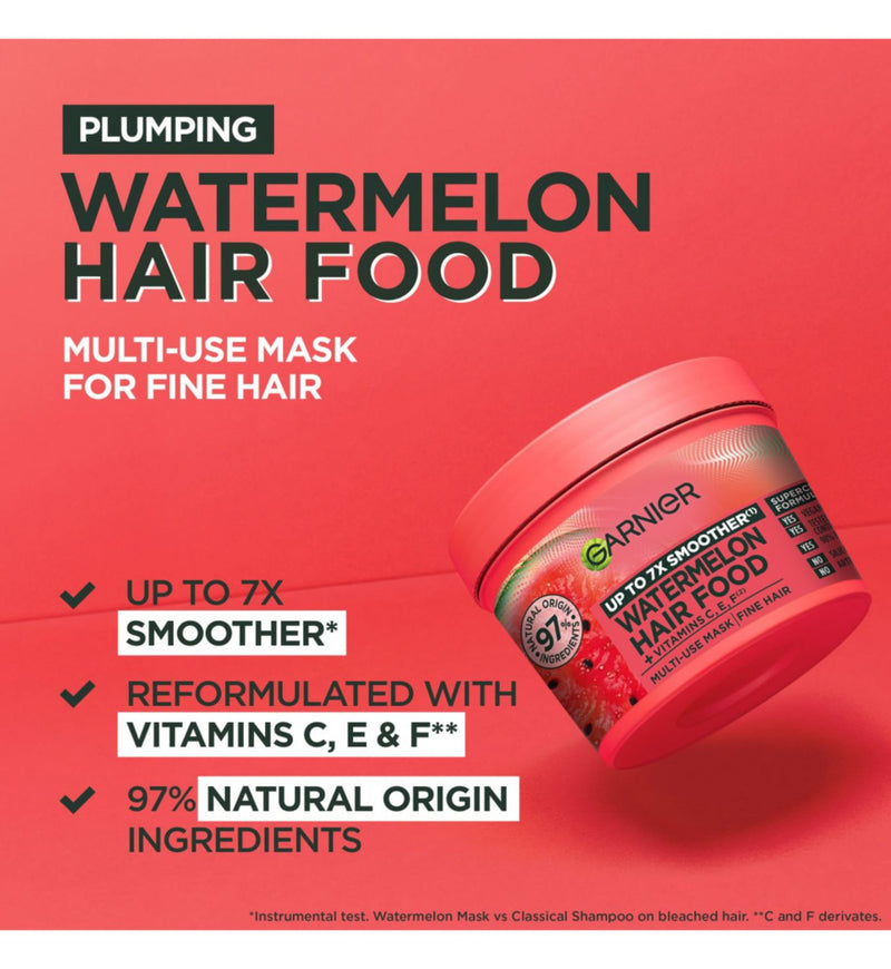 Garnier Ultimate Blends watermelon hair mask 400ml, UK version