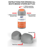 Boots Vitamin C and D tablets 60 count - British product
