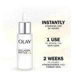 Olay face serum collagen peptide 40ml, imported from the UK