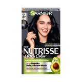 Garnier hair dye 1.10 Infinite Black (British brand)