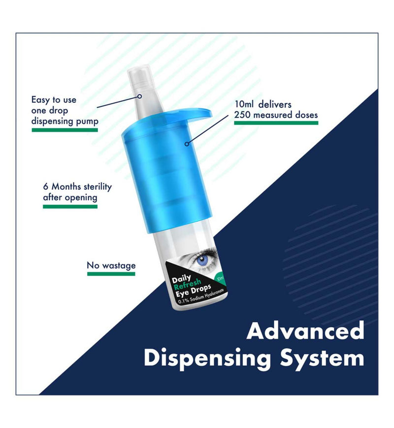 The Eye Doctor Daily Refresh eye drops 10ml (British brand)