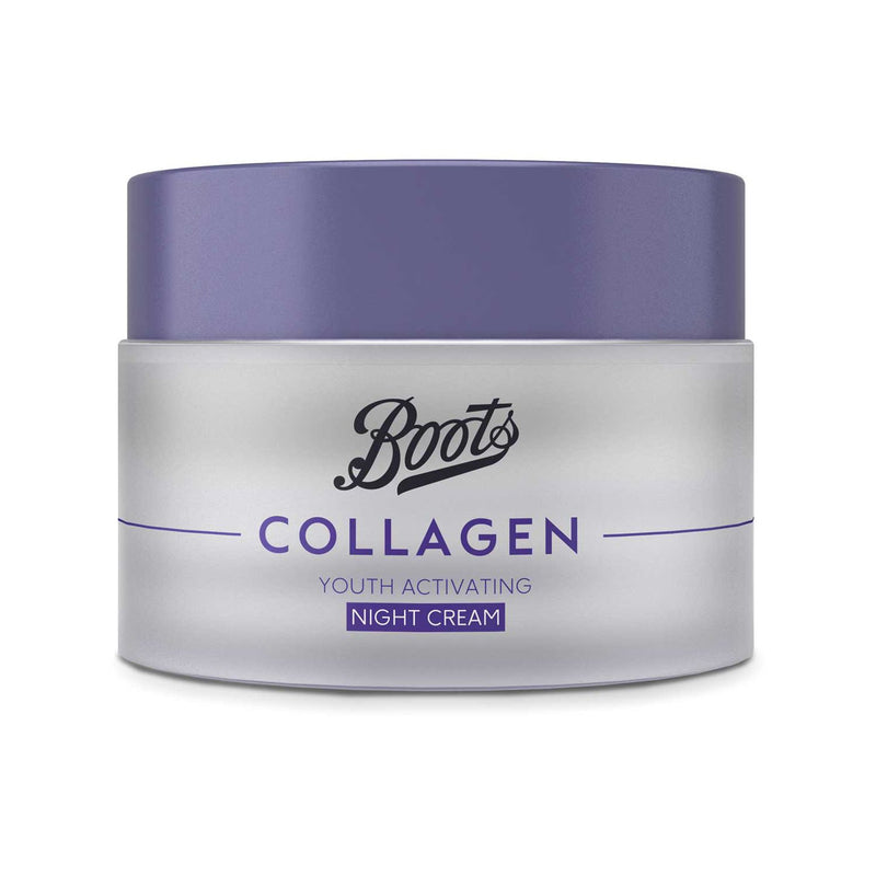 Boots Collagen Night Face Cream 50ml - British product