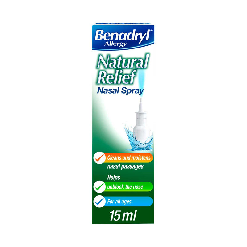 Benadryl Allergy Natural Relief Spray 15ml - British product