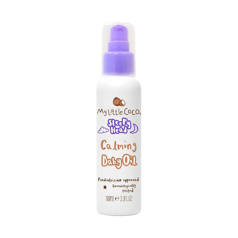 My Little Coco Sleepy Head calming baby oil 100ml - British product