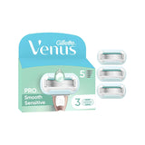 Boots Gillette Venus Pro Smooth Sensitive Women's Razor Blade Refills, 3 Count- Buy online at McGrocer