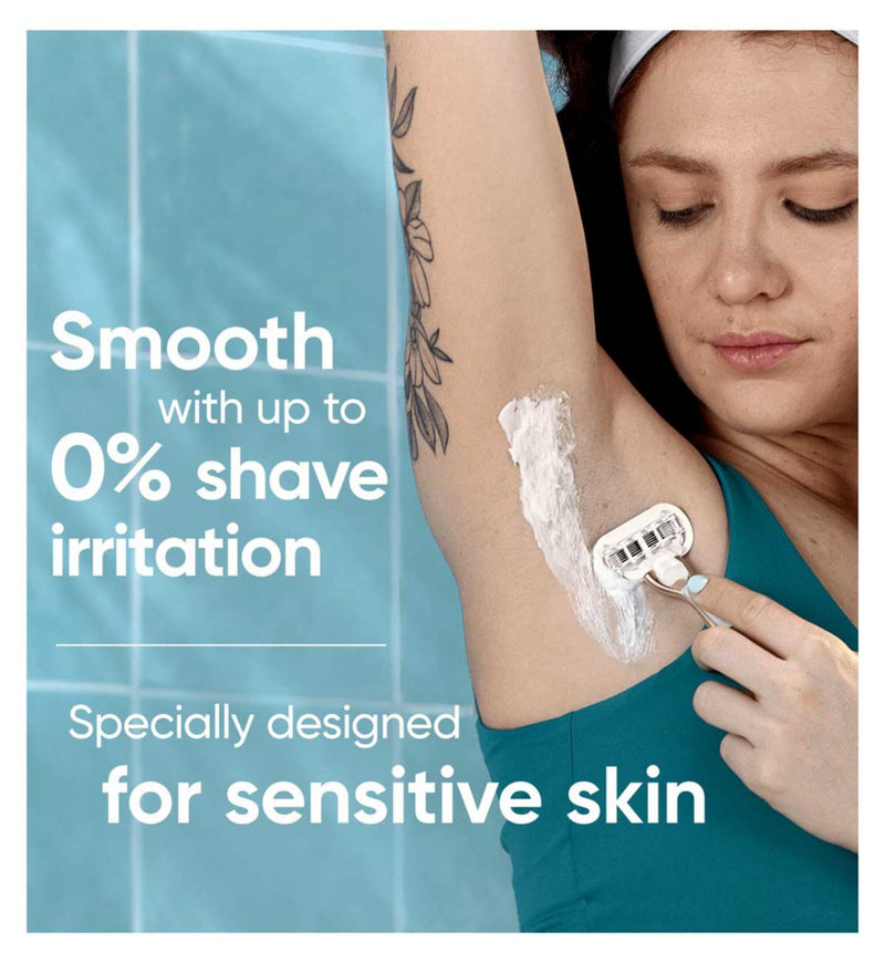 Gillette Venus Pro Smooth Sensitive razor blade refills pack of 3, UK version