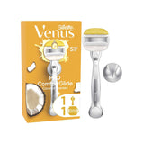 Boots Gillette Venus Pro ComfortGlide Coconut Scented Women's Razor with Shower Hook- Buy online at McGrocer