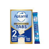 Aptamil 2 baby milk formula tablets 120 tabs - British product