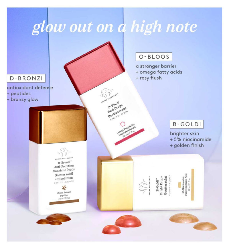 Drunk Elephant D-Bronzi bronzing drops 30ml - British product
