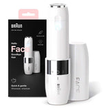 Braun Face Mini Hair Remover FS1000, Electric Facial Hair Trimmer for Women