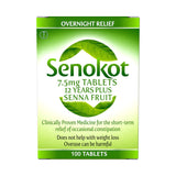 Boots Senokot 7.5mg Tablets 12 Years Plus Laxative - 100 Tablets- Buy online at McGrocer