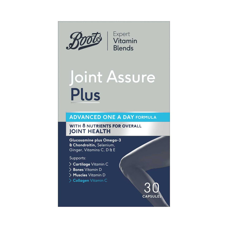 Boots Joint Assure Plus Supplement 30 Capsules - British product