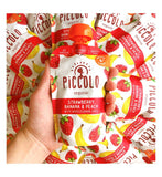 Piccolo strawberry banana peach baby food pouch 100g, imported from the UK