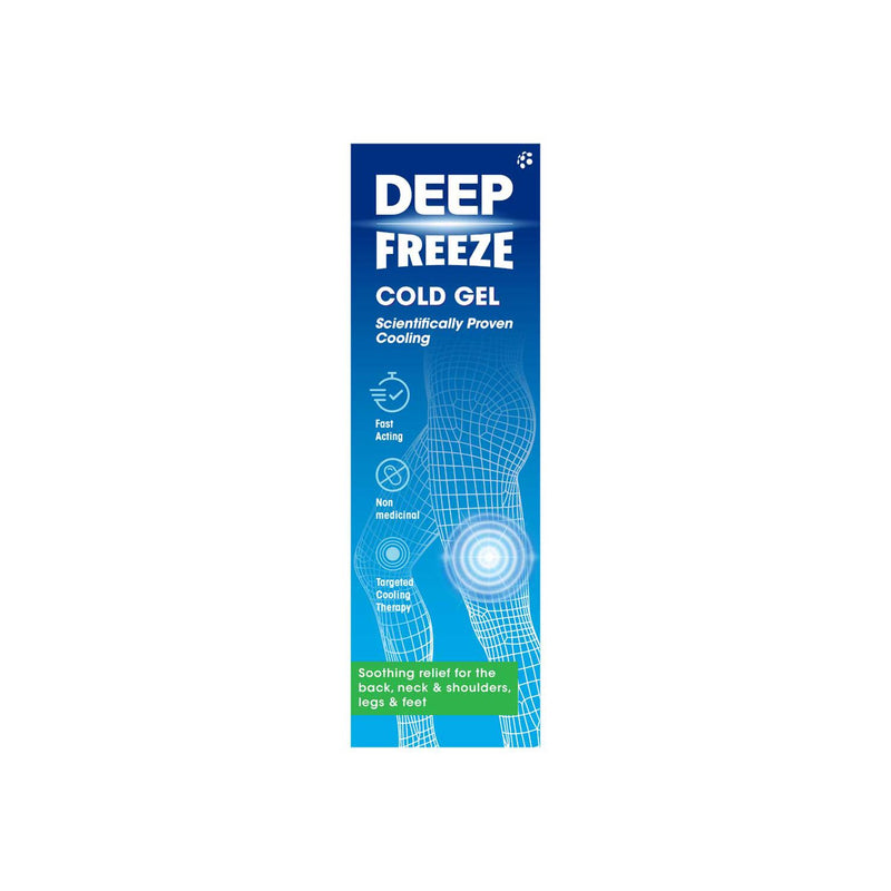 Deep Freeze Cold Gel Pain Relief 100g - British product