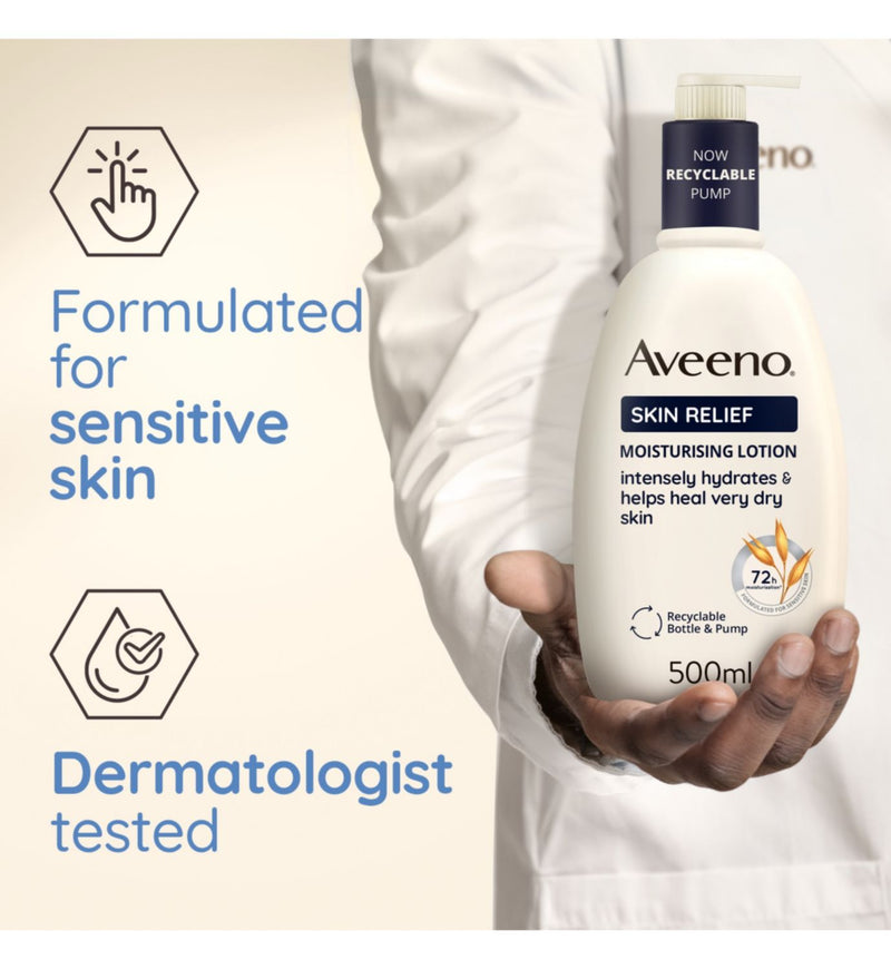 Aveeno Skin Relief Moisturising Lotion 500ml - British product
