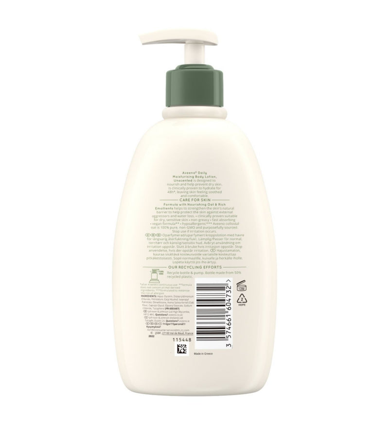 Aveeno Daily Moisturising Lotion 500ml - British product