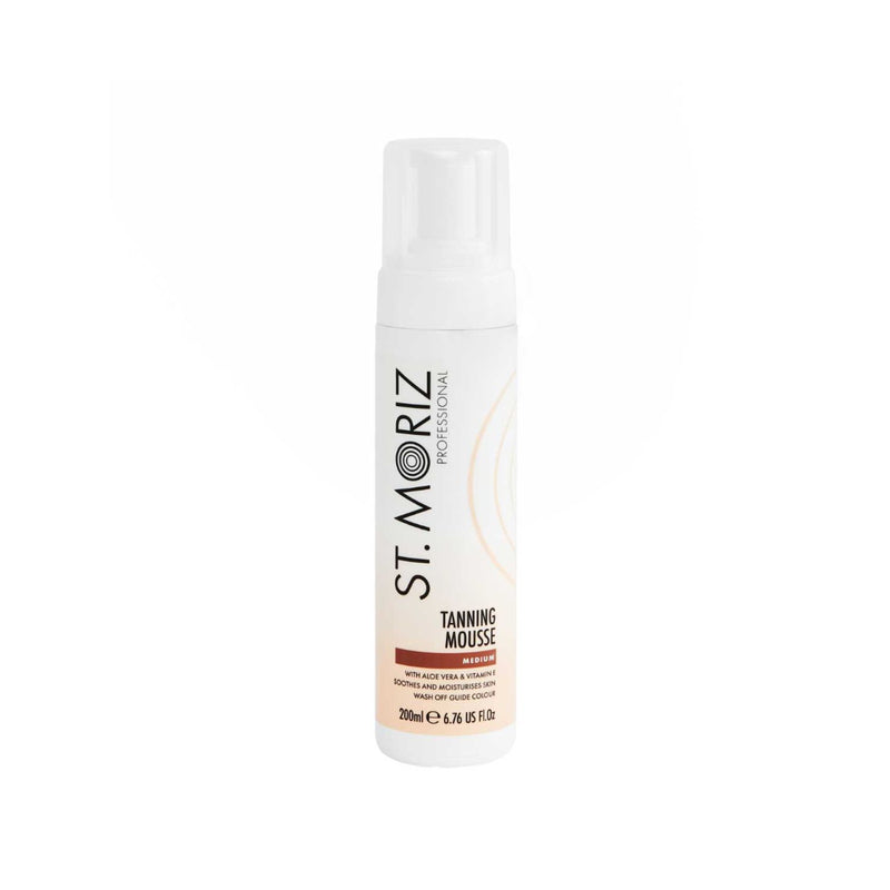 St Moriz Professional Medium Tanning Mousse 200ml, imported from the UK